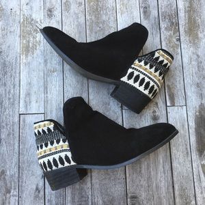 Steve Madden Arley Ankle Booties Black Boots